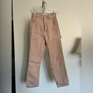 Zara Pink Carpenter Pants